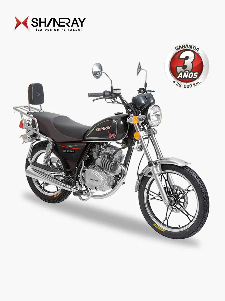 Shineray Stark XY150-15 - 150 cc - Moto a Gasolina | Negro