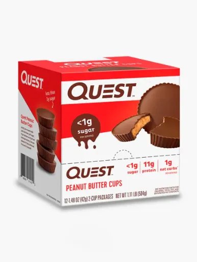 <em class="search-results-highlight">Proteína</em> Butter Cups Quest | Mantequilla de maní con Chocolate