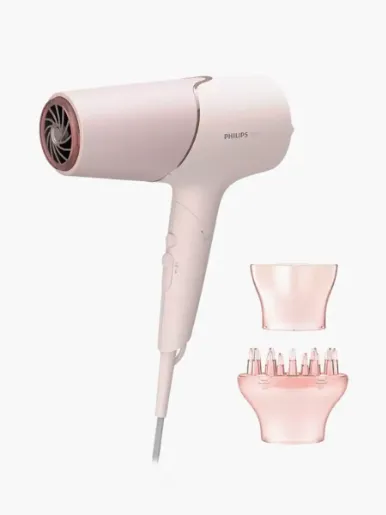 Secado de cabello <em class="search-results-highlight">Philips</em> Tecnología ThermoShield | Durazno Perla