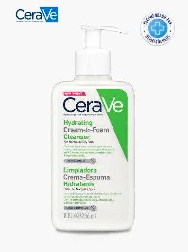 <em class="search-results-highlight">Cerave</em> - Limpiadora Crema - Espuma Hidratante