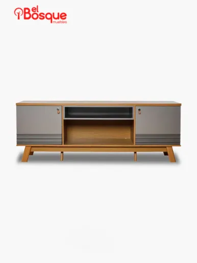 Mesa para Tv Colorado 75" Muebles el Bosque | Nature / Chumbo