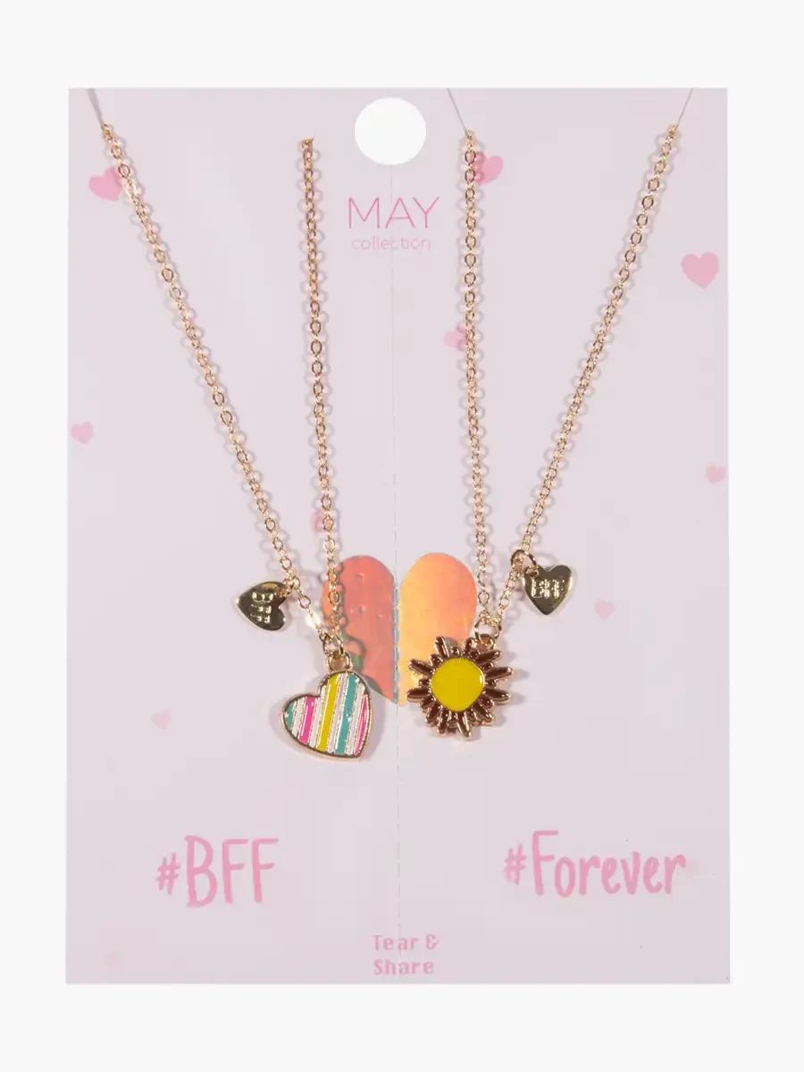 Collar BBF con Dijes Colgantes