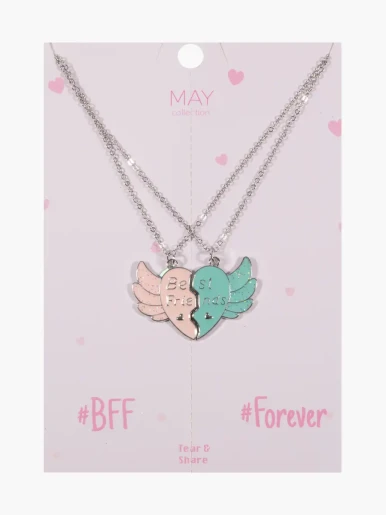 Set de Collares Best Friends con Alas