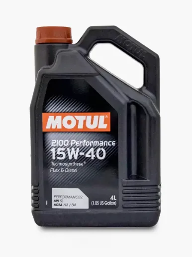 Motul Aceite para Vehículo 2100 Performance 15W40 | 4 Litros