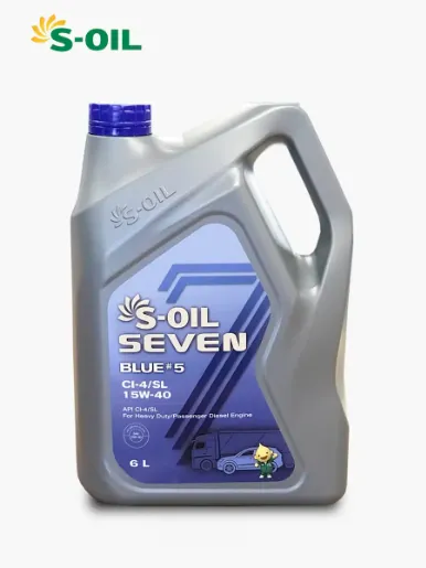 S-oil Seven Aceite para <em class="search-results-highlight">Vehículo</em> Blue #5 (CI-4/SL) 15W-40 | 4 Litros