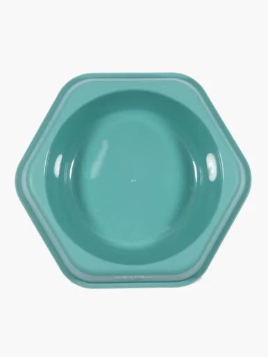 Plato Hexagonal para Mascota