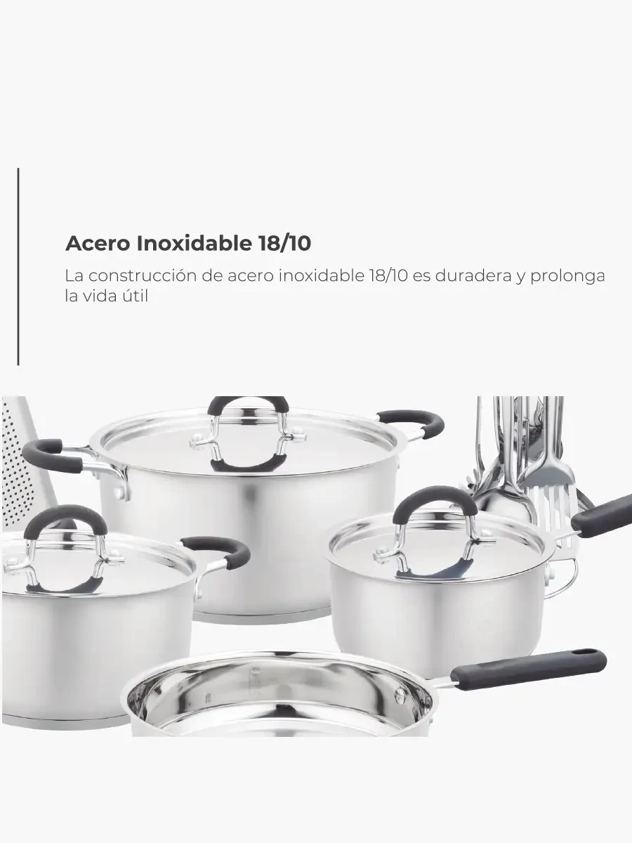Set de Ollas Luxury 9 Piezas
