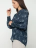 Blusa con Alforzas Frontales