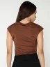 Blusa Sin Mangas Con Cuello En U - Labelle