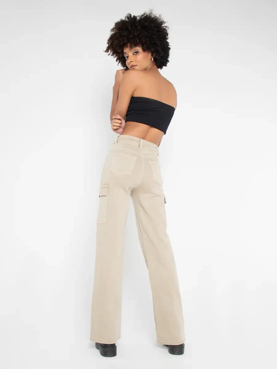 Pantalón Cargo Wide Leg - Bonage