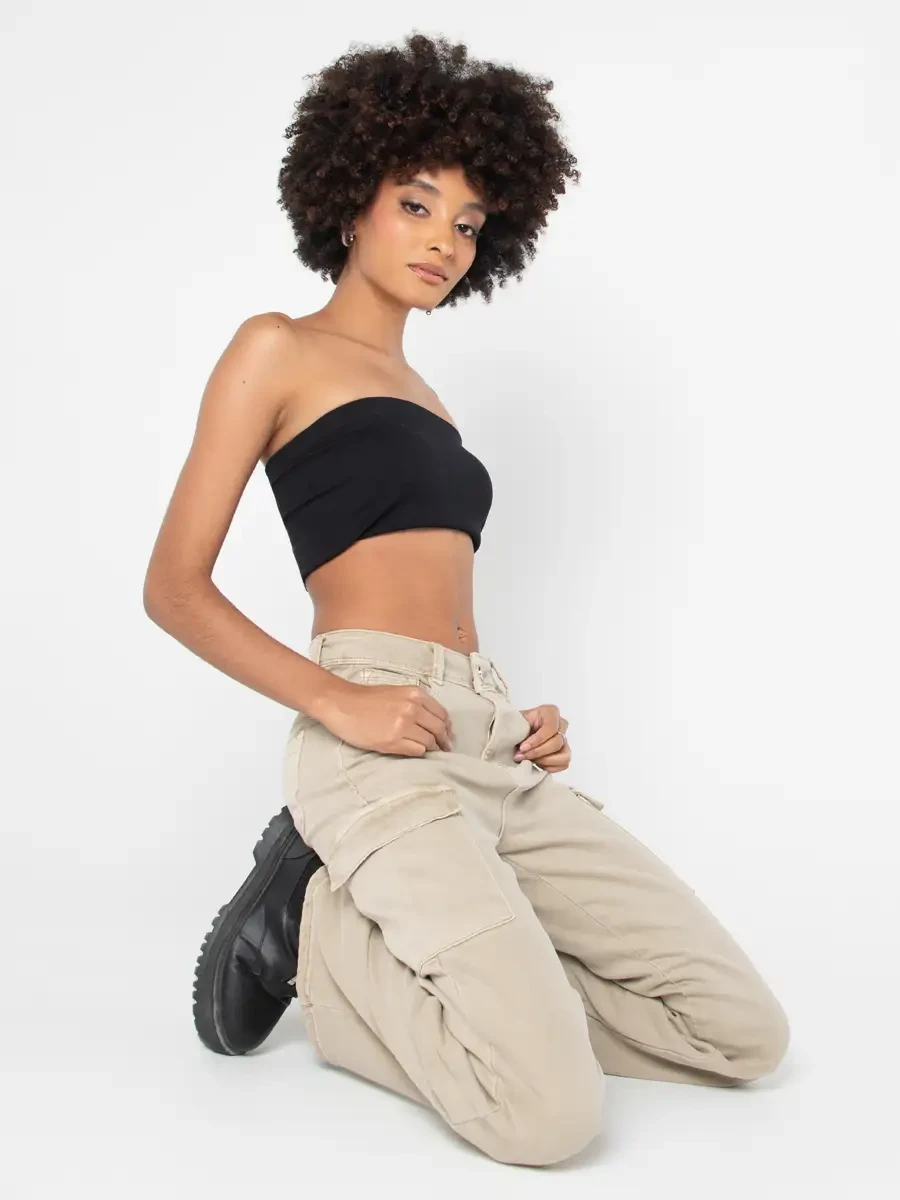 Pantalón Cargo Wide Leg - Bonage