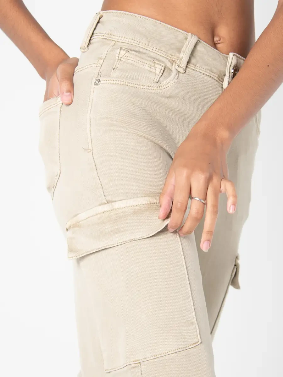 Pantalón Cargo Wide Leg - Bonage