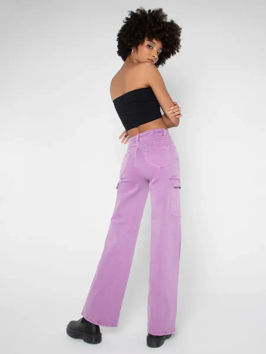 Pantalón Cargo Wide Leg - Bonage