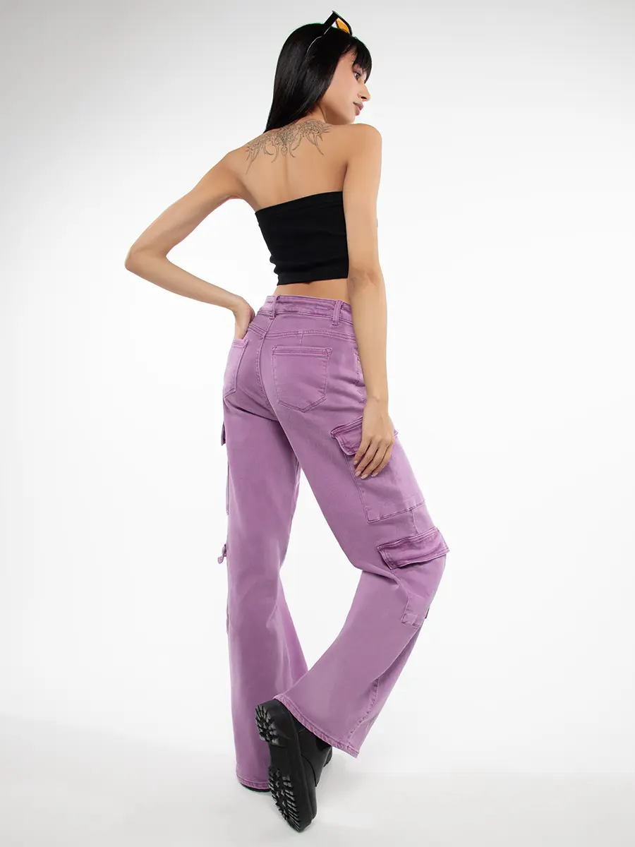 Pantalón Cargo Wide Leg - Bonage