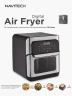 Freidora de Aire Digital Navitech - 12 L | Negro