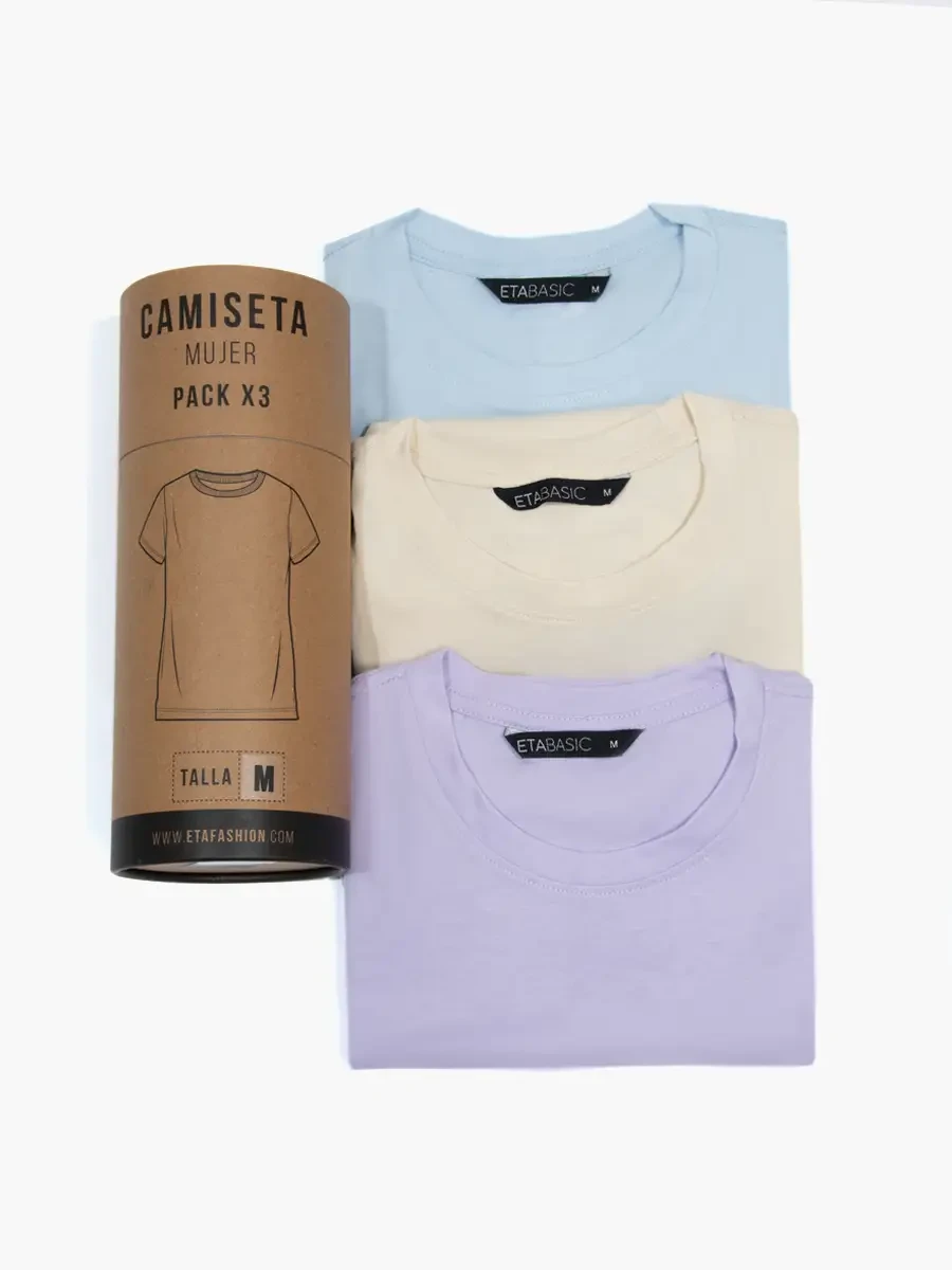 Camiseta Pack X3 - Etabasic