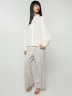 JDY - Blusa Manga Larga Con Cuello