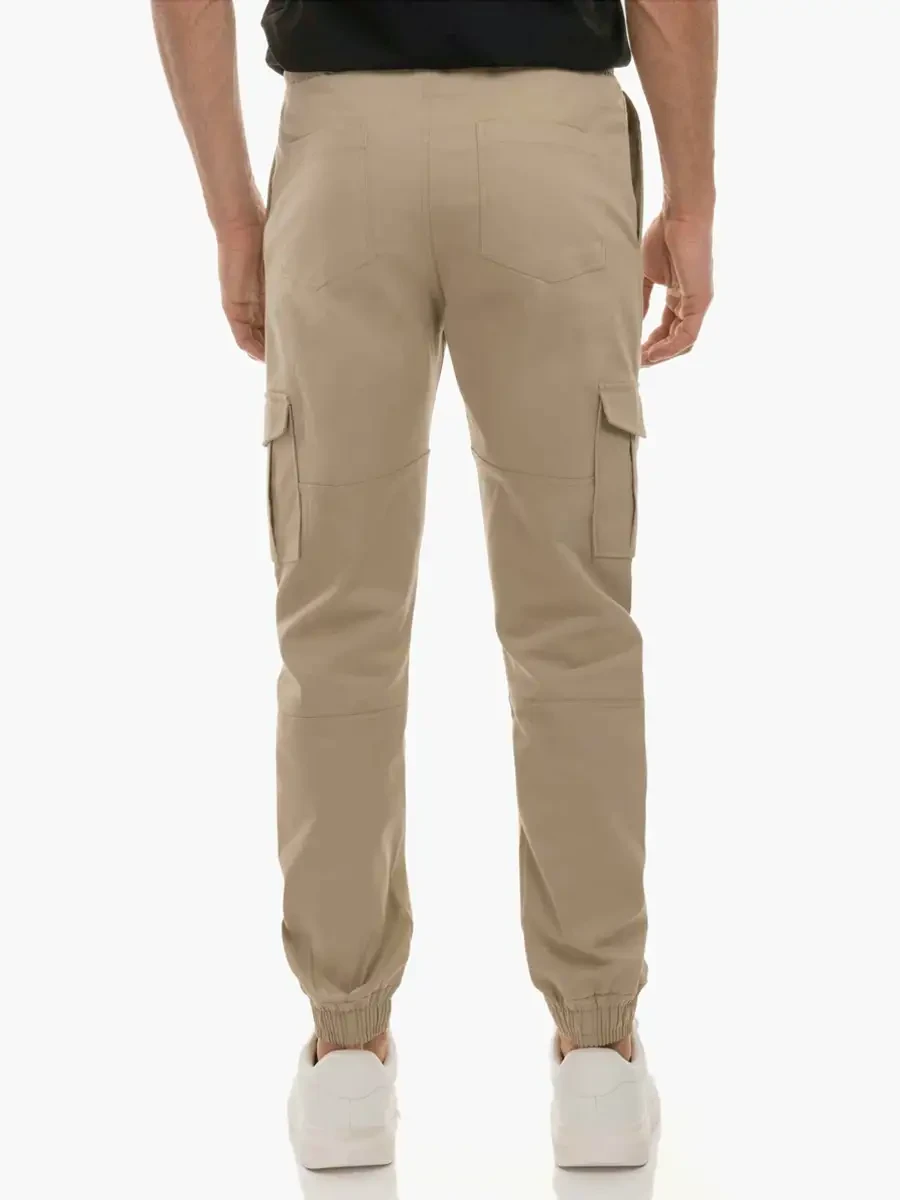 Drazzo - Pantalón Jogger con bolsillo cargo