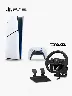Combo PlayStation 5 Slim Digital 1TB + Volante de Carreras Sony PS5 Hori Racing Wheel Apex