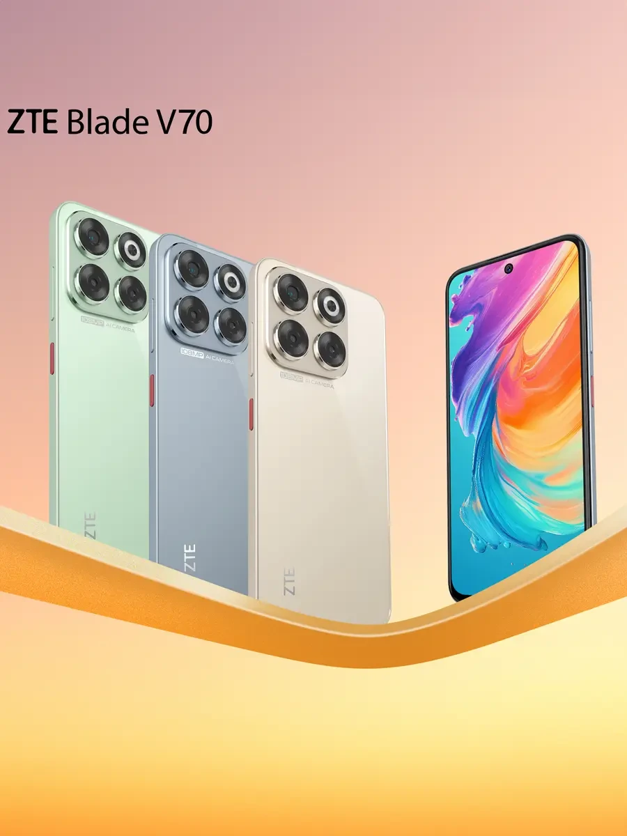 Celular ZTE V70 256GB | Dorado