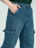 Pantalón Cargo Denim - Just Jeans