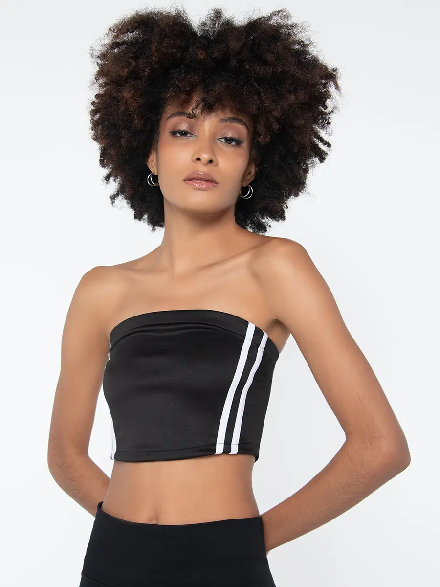 Crop Top Strapless