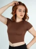Camiseta Crop - Taxi