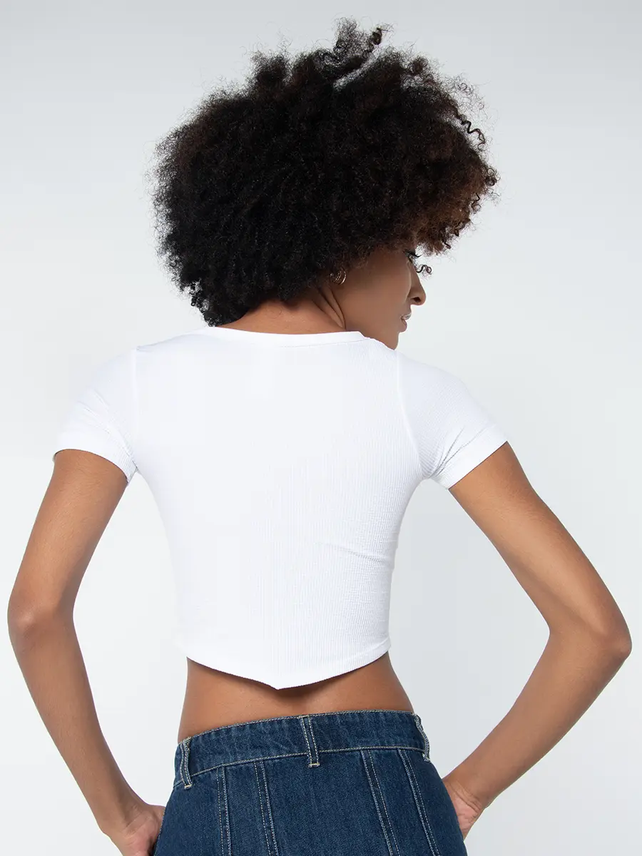 Camiseta Crop - Taxi