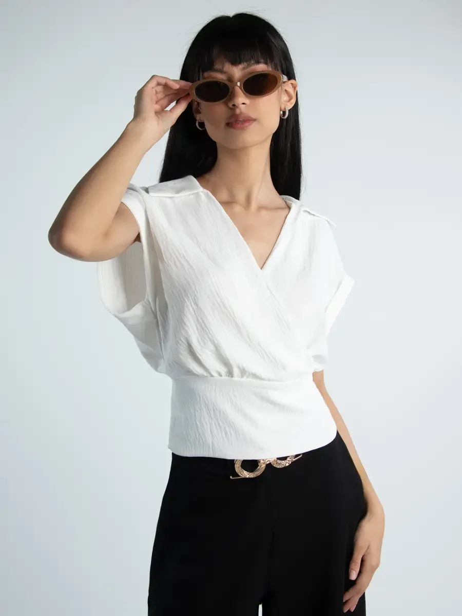 Colors - Blusa Cuello en V