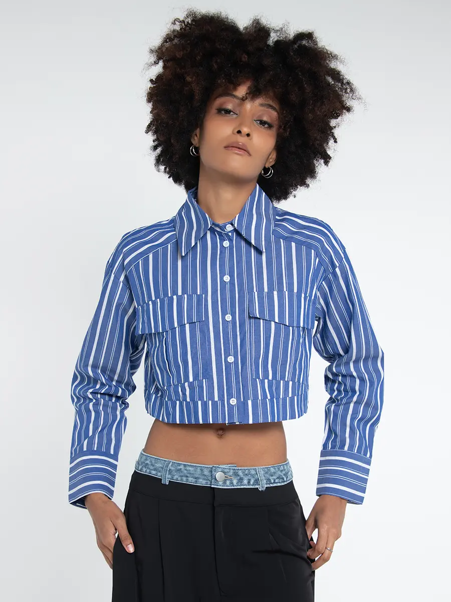 Camisa Crop - Navigare
