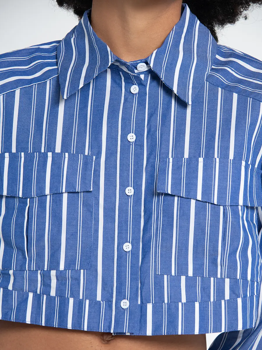 Camisa Crop - Navigare