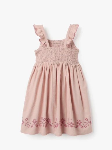 Zippy - Vestido Nido de Abeja Escolar