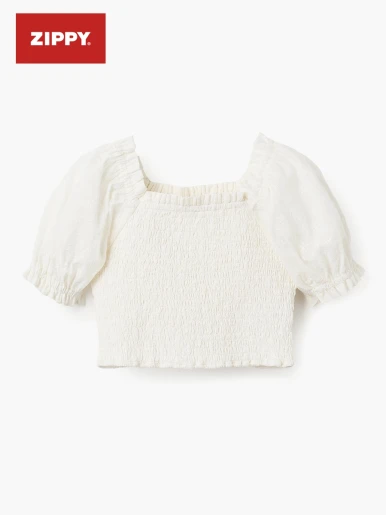Zippy - Crop Top Escolar