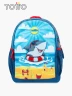 Totto - Mochila Little Surfer | Gris