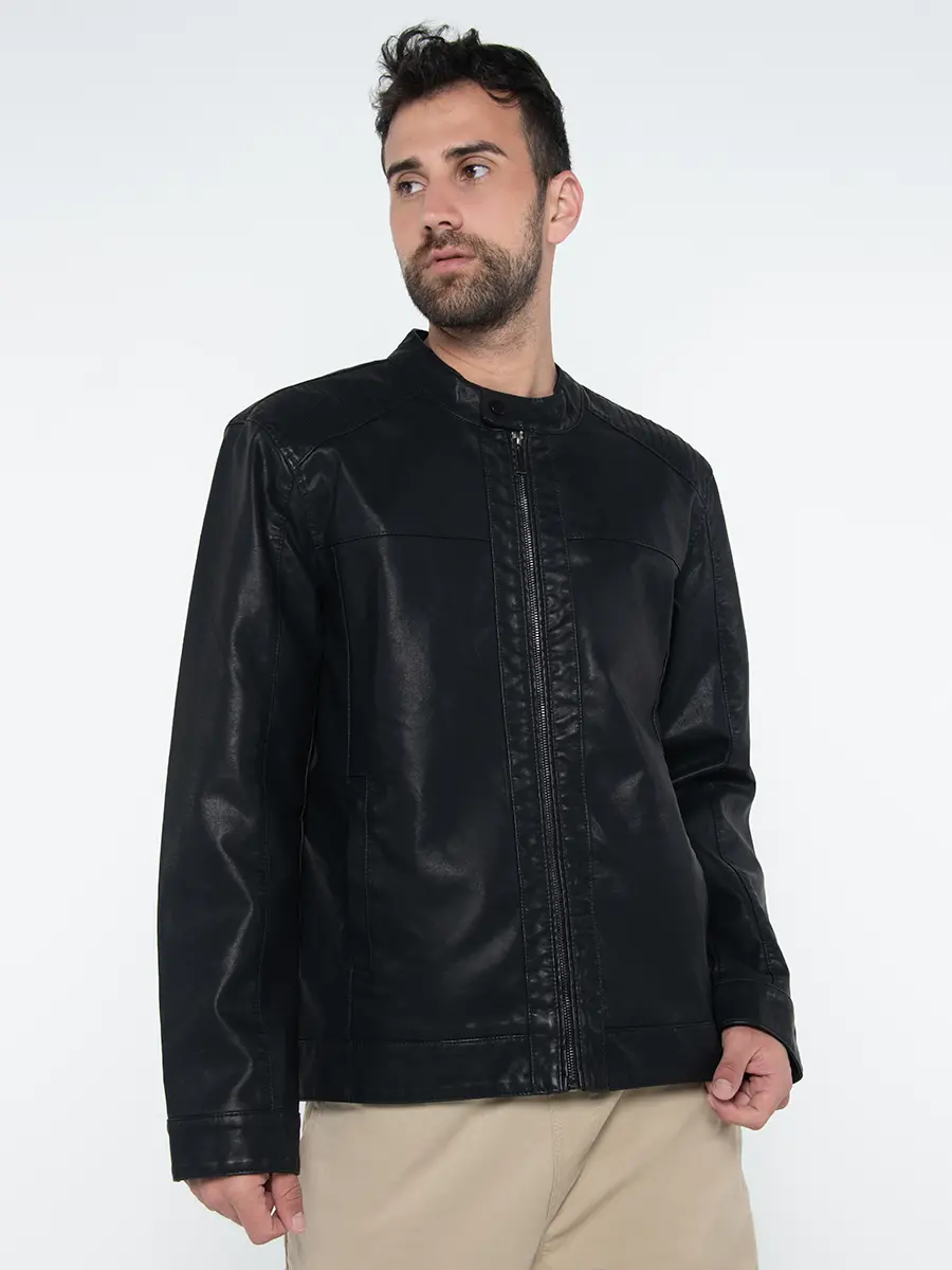 Only & Sons - Chaqueta Efecto Piel