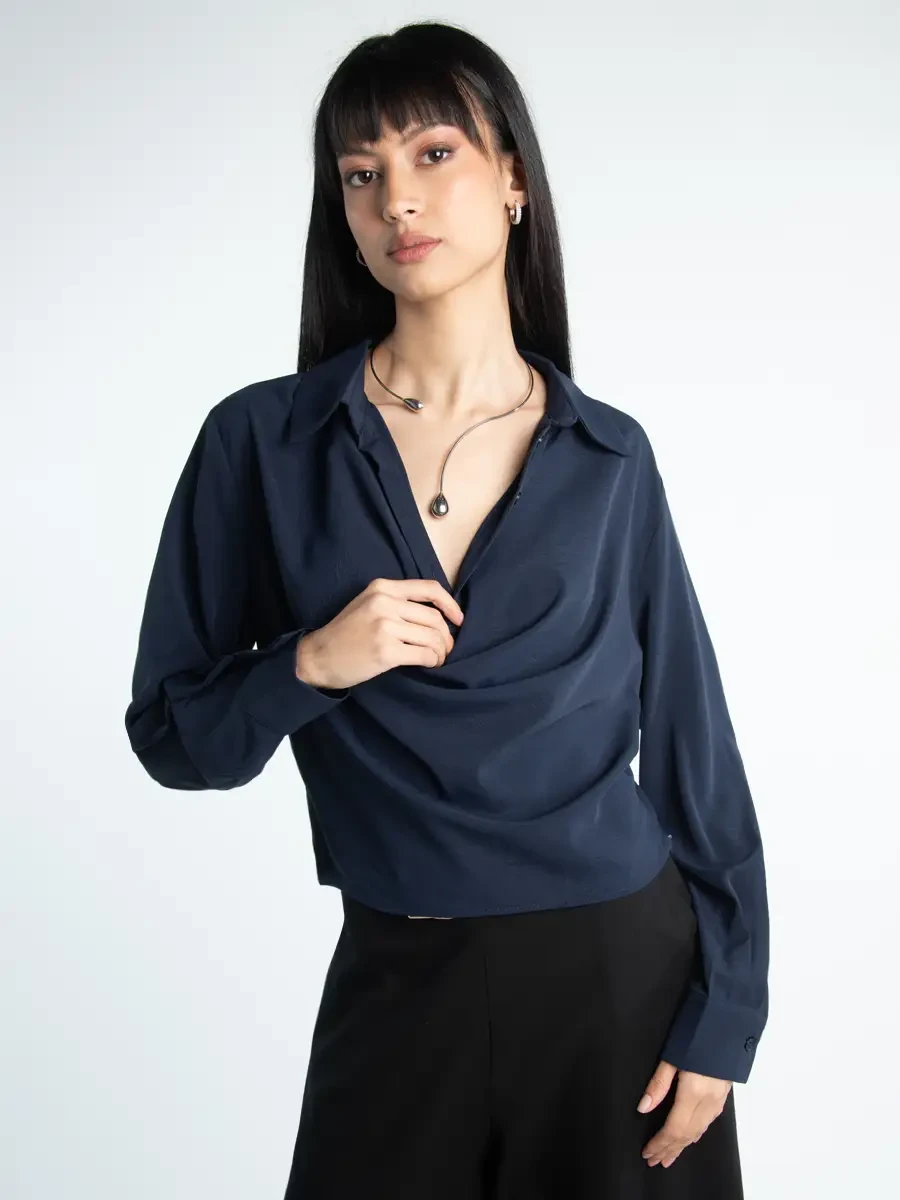 Blusa Drapeada - Nickimarcs
