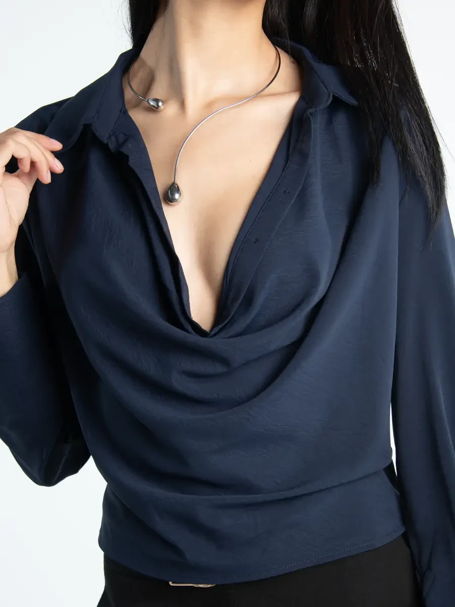 Blusa Drapeada - Nickimarcs