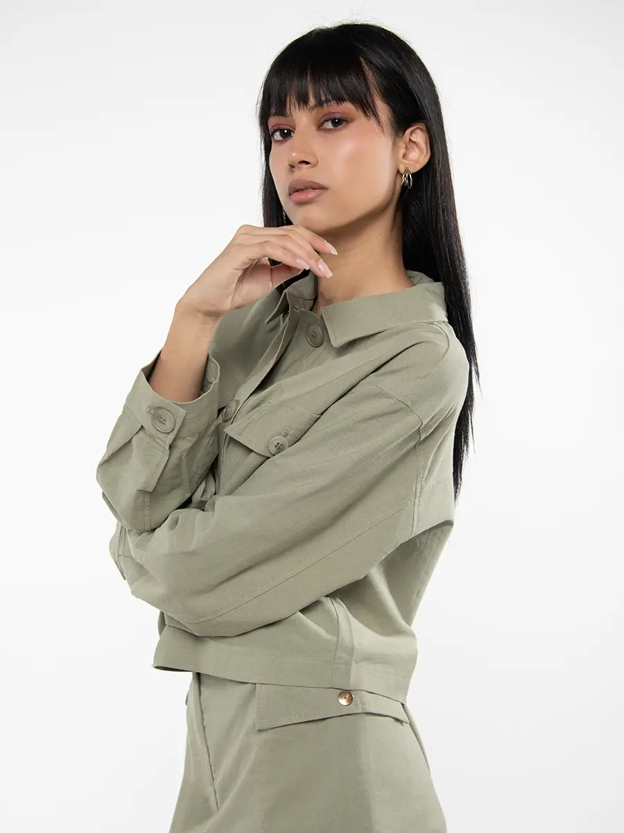 Chaqueta con Botones
