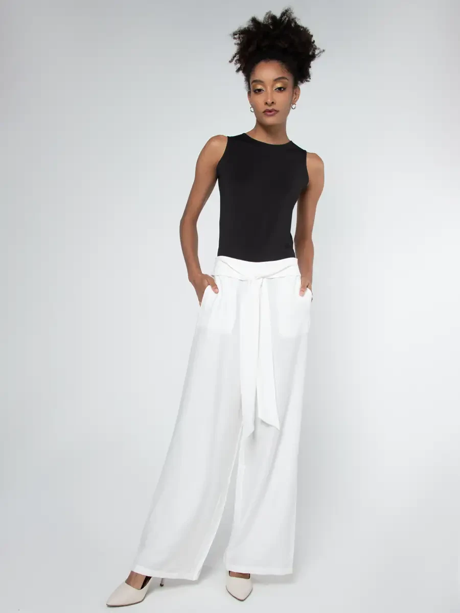 Pantalón con cinta - Labelle