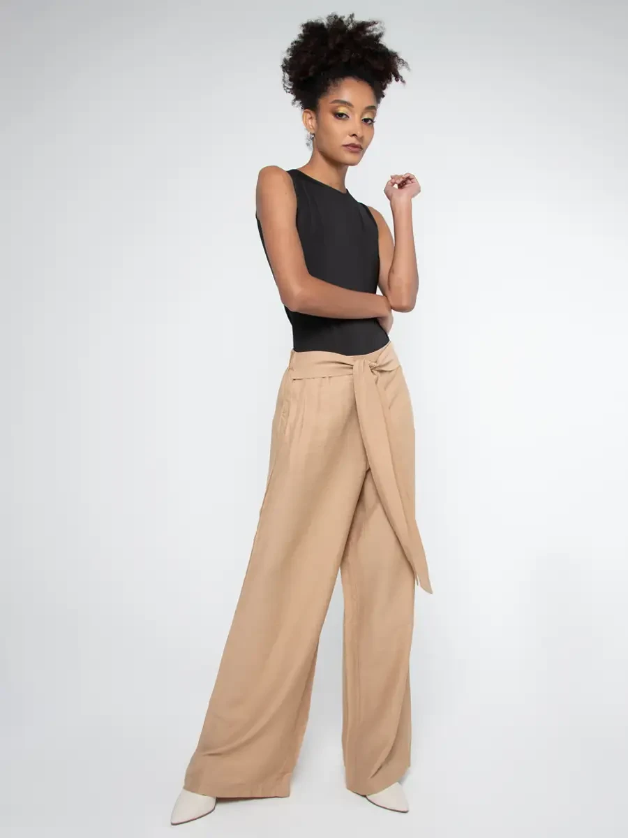 Pantalón con cinta - Labelle