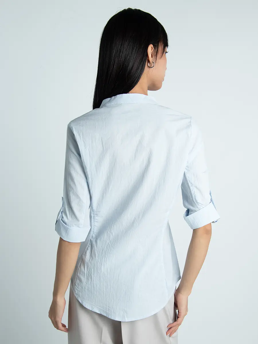 Blusa cuello en V