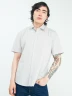 Kenneth Cole - Camisa Casual Manga Corta con Microprint