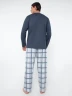 Pijama a cuadros Buzo + Pantalón - Navigare