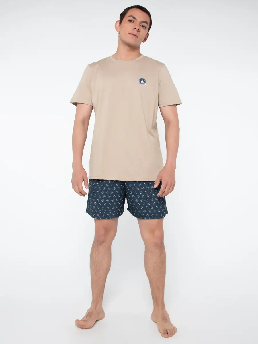 Pijama Camiseta + Short - Navigare