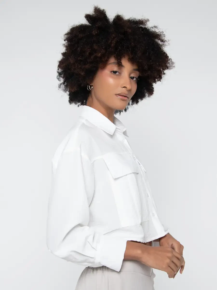 Blusa Crop - Taxi