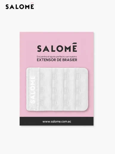 Salomé – Extensor de 3 abrochaduras en 4 posiciones