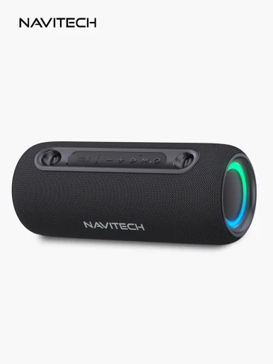 Parlante Navitech EX10 Bluetooth Portátil IPX5 | Negro
