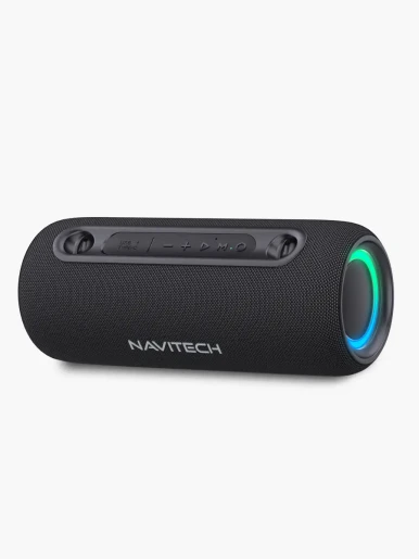 Parlante Navitech EX10 Bluetooth Portátil IPX5 | Negro