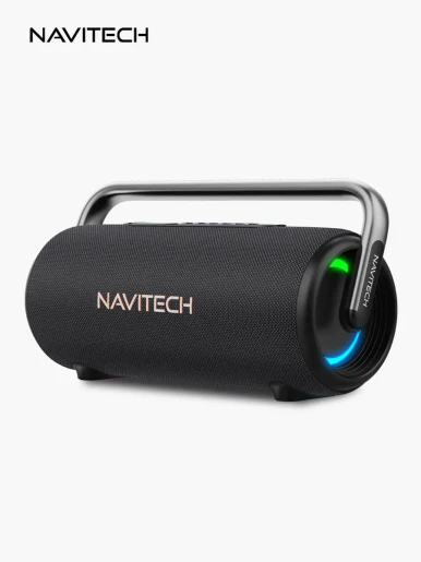 Parlante Navitech EX20 Bluetooth Portátil IPX5 | Negro