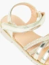 Beppi - Sandalia Casual con Tiras Brillantes